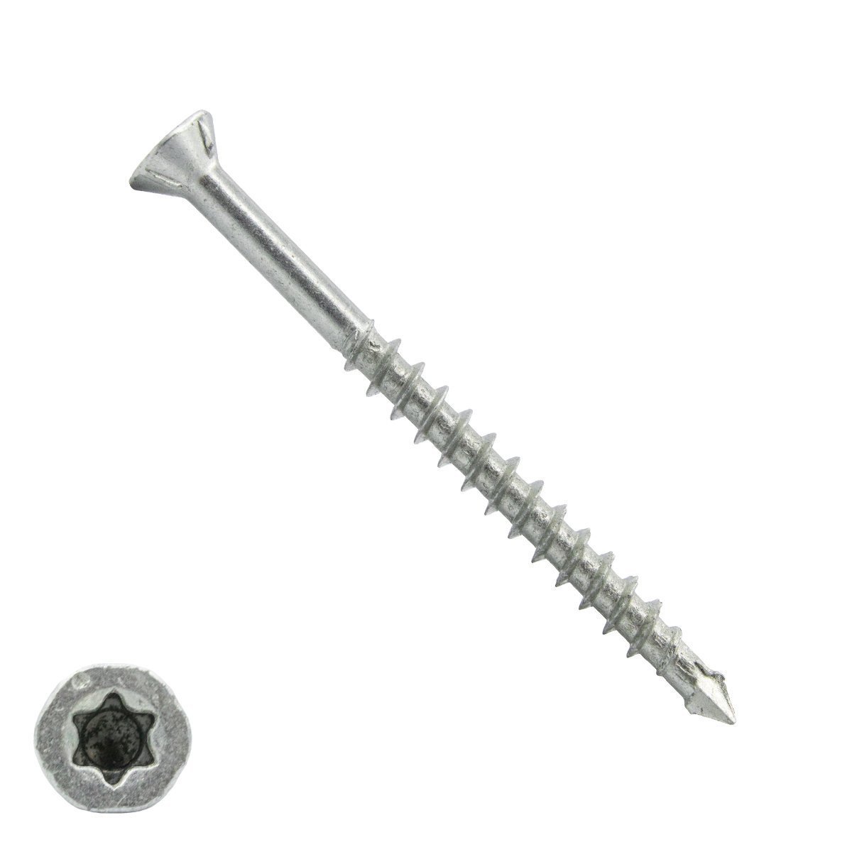 Spax-M MDF-Schrauben 4x60mm Teilgewinde verzinkt Fräskopf TORX 100 Stück