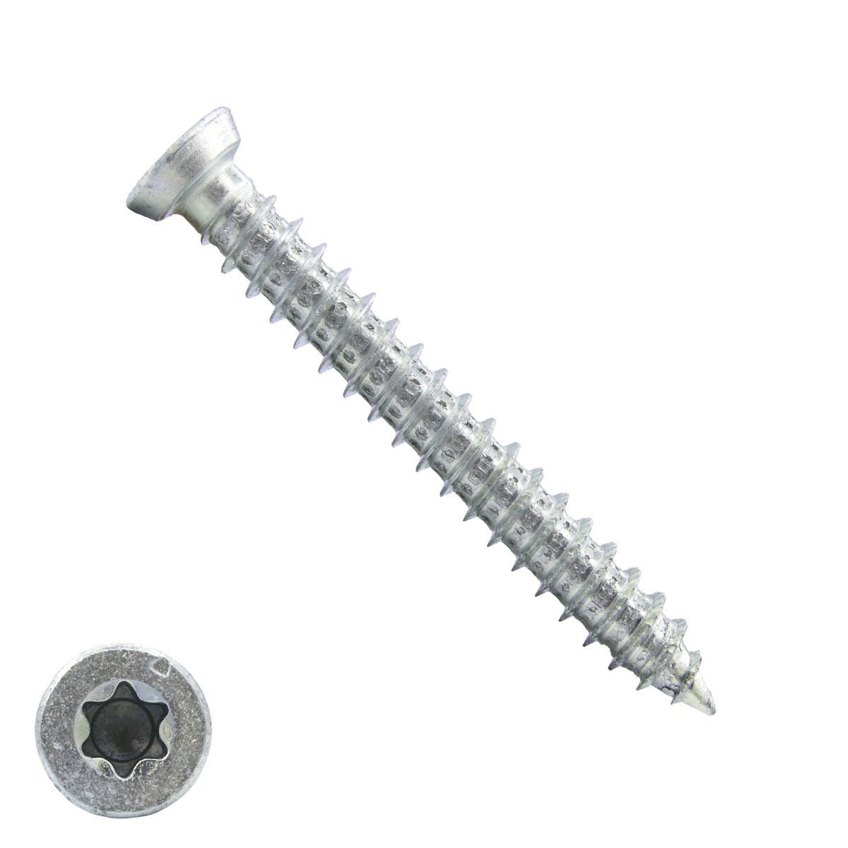 Spax-RA Rahmenschrauben 7,5x60mm verzinkt Senkkopf TORX 100 Stück