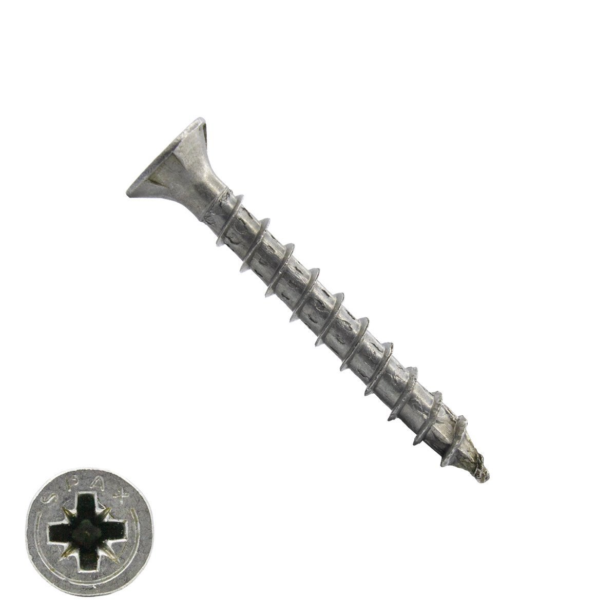 Spax Spanplattenschrauben 3,5x40mm Edelstahl A2 Senkkopf POZI 200 Stück