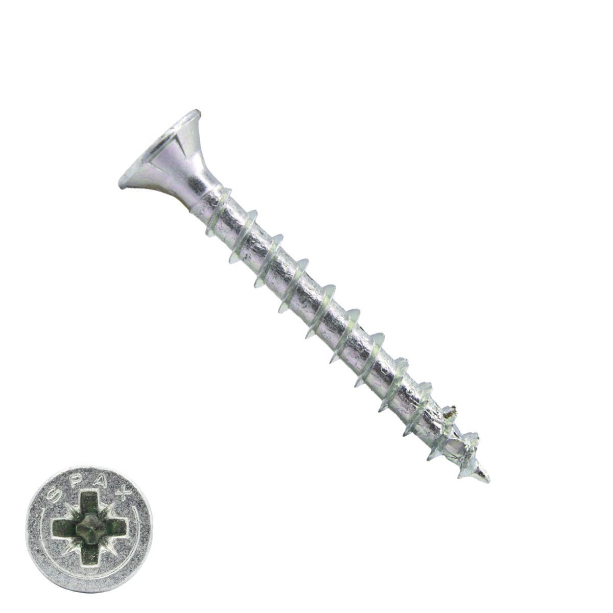 Spax Spanplattenschrauben 4,5x40mm verzinkt Senkkopf POZI 200 Stück