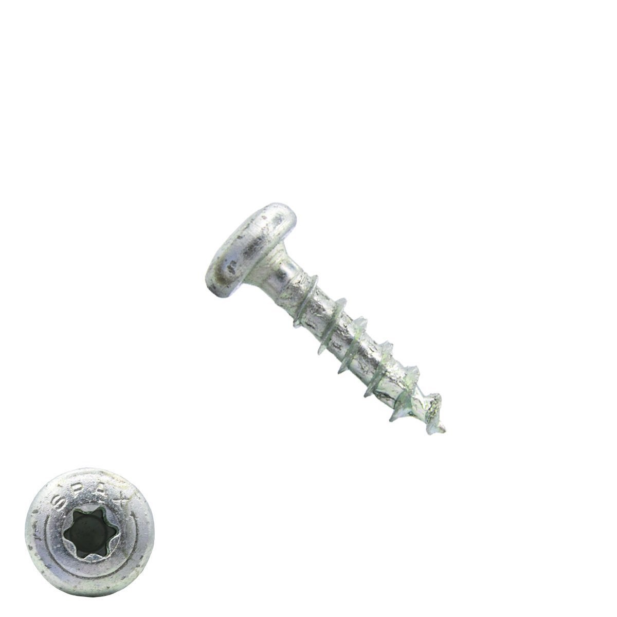 Spax Spanplattenschrauben 4x20mm verzinkt Linsenkopf TORX 200 Stück