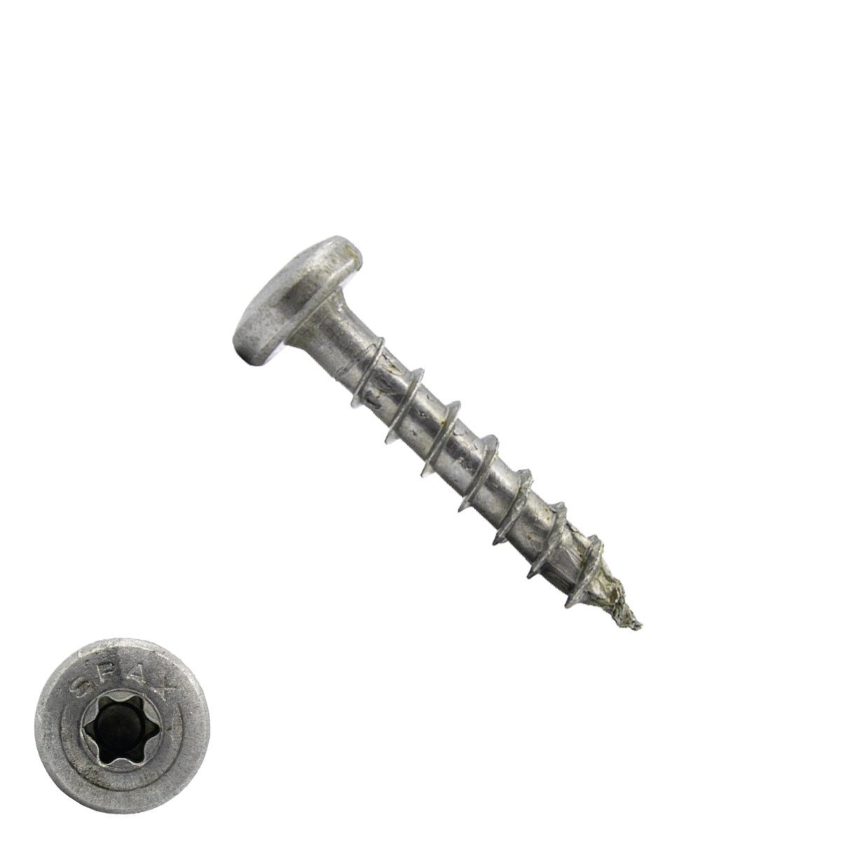 Spax Spanplattenschrauben 4x25mm Edelstahl A2 Linsenkopf TORX 200 Stück
