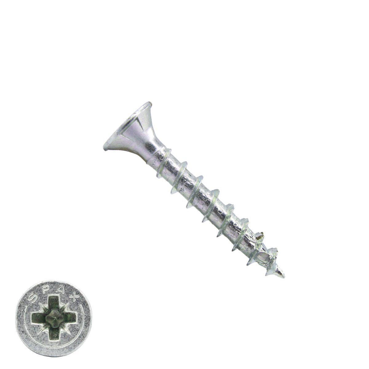 Spax Spanplattenschrauben 4x30mm verzinkt Senkkopf POZI 200 Stück