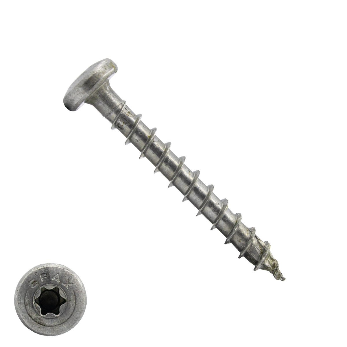 Spax Spanplattenschrauben 4x45mm Edelstahl A2 Linsenkopf TORX 200 Stück