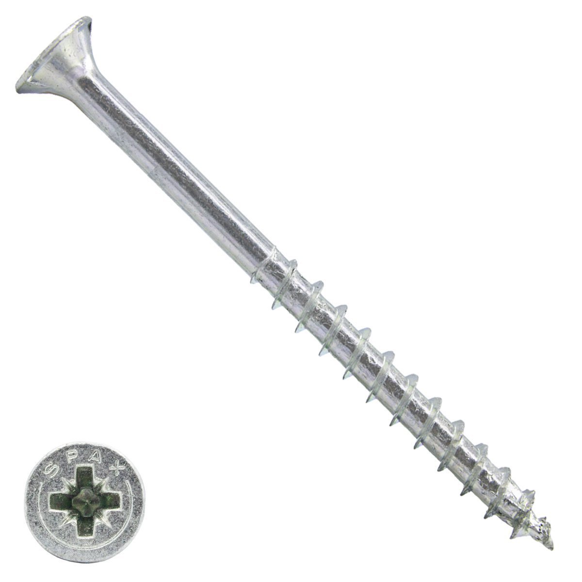 Spax Spanplattenschrauben 5x120mm Teilgewinde verzinkt Senkkopf POZI 200 Stück