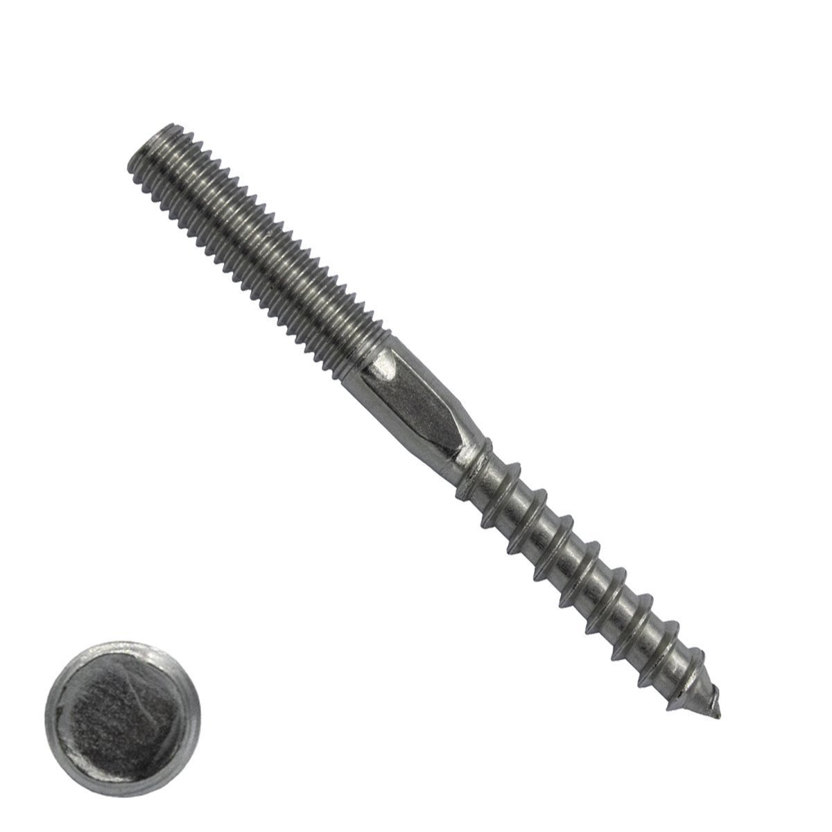 Stockschrauben M8x90mm Edelstahl A2 100 Stück