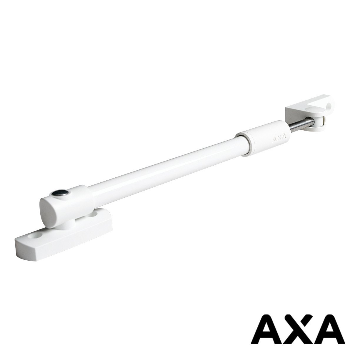 Teleskop Fensterfeststeller AXA 30cm Weiß nach außen drehend