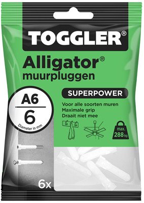 Toggler Alligator Dübel A6 6 Stück
