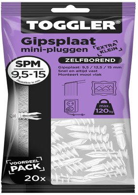 Toggler Gipsplattendübel SPM 20 Stück