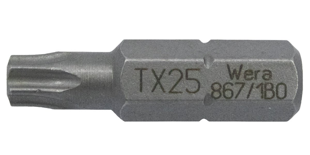 Wera bit TORX-25 mit pin 867/1 Z BO