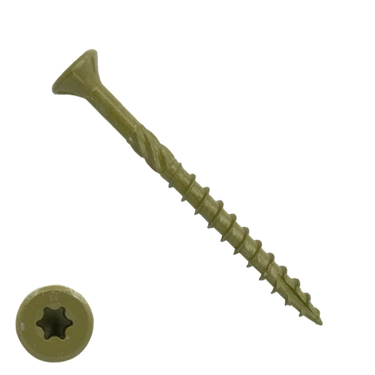 Woodies Holzbauschrauben Senkkopf Shield TORX-20 4x60/35mm Teilgewinde 200 Stück