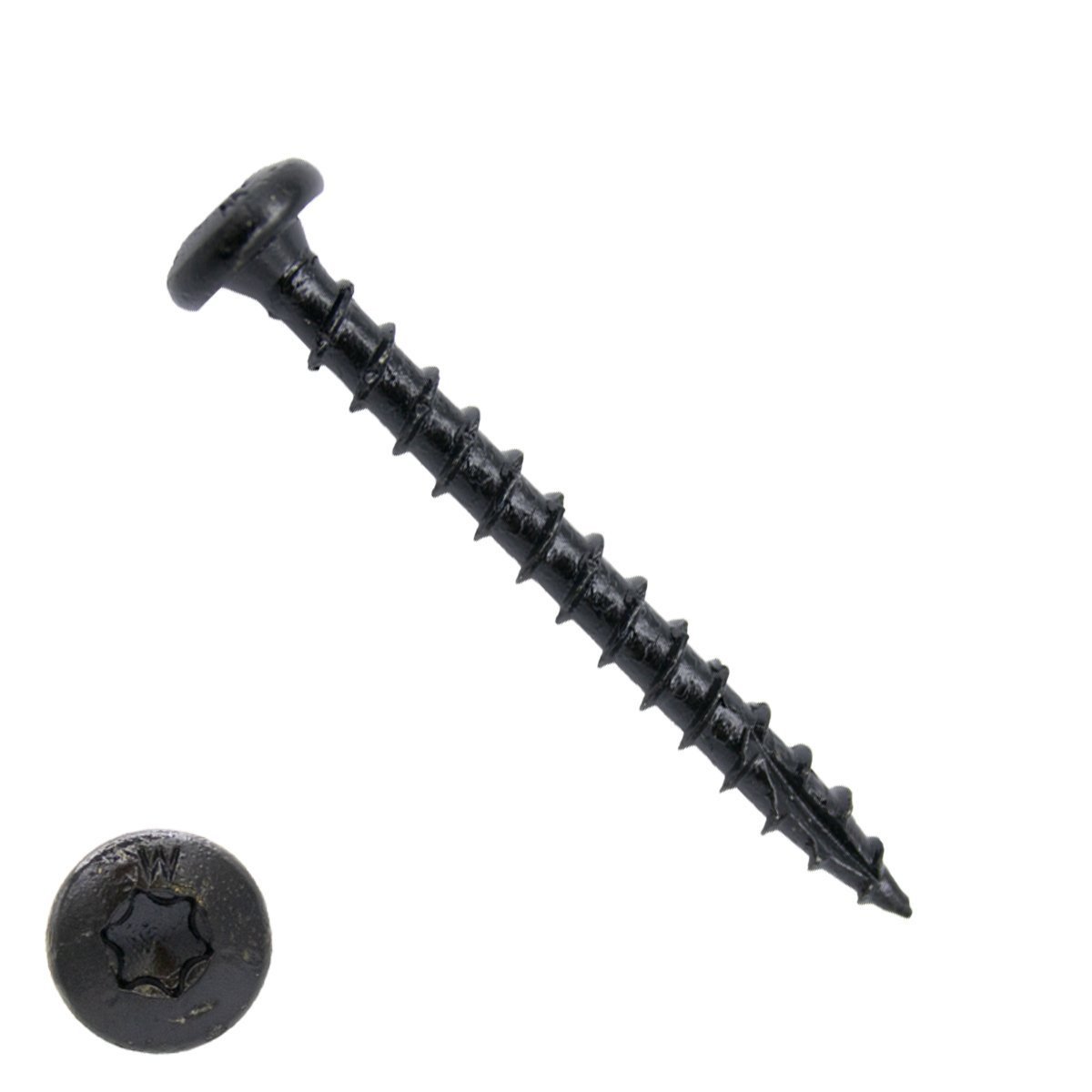 Woodies Zylinderkopfschrauben Blackline TORX-25 5x50mm 200 Stück 