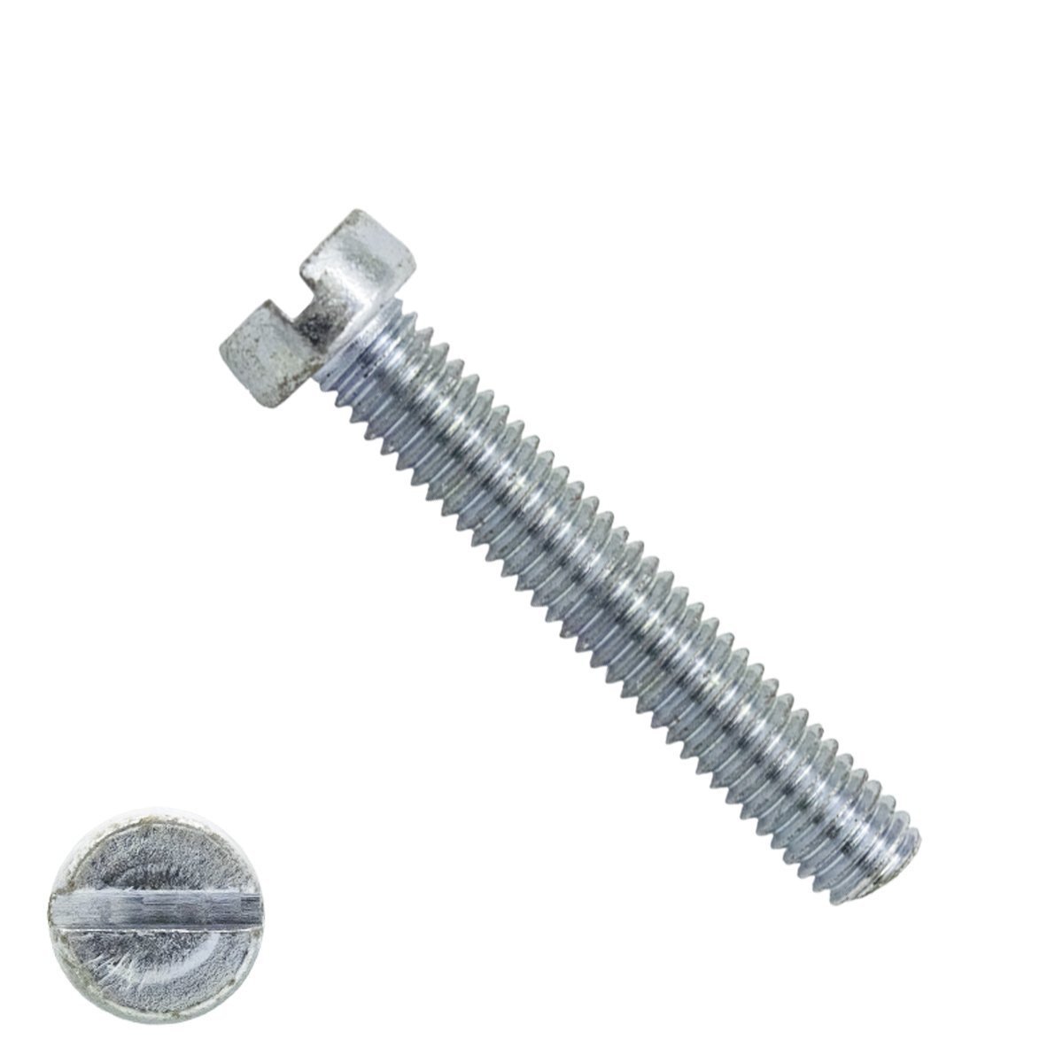 Zylinderschrauben mit Schlitz M5 x 40mm DIN84 verzinkt  200 Stück