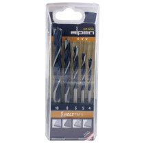 Alpen Holzbohrer Kassette TM5 5-teilig 