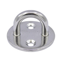 Augplatte Rund 5mm Edelstahl A4 1 Stück