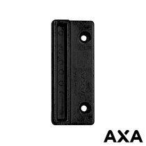 Aufbauschließplatte Schwarz Alu für Fensterverschluß 3302 3308 3309 AXA