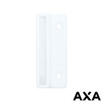 Aufbauschließplatte Weiß Alu für Fensterverschluß 3302 3308 3309 AXA