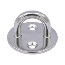 Augplatte Rund 8mm Edelstahl A4 1 Stück