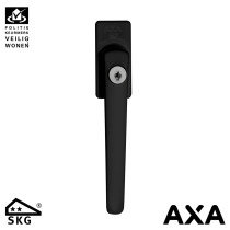 AXA Fensterverschluß 3350 Dreh-Kipp mit Zylinderschloß 7x32mm Schwarz SKG**