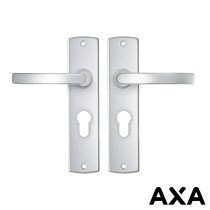 Beschlag für Innentüren aluminium AXA auf Schild pc55