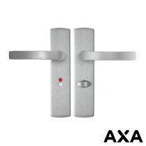 Beschlag für Innentüren aluminium AXA WC-/Badezimmer 63/8 luxe