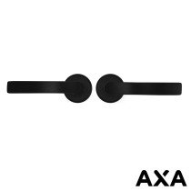 Beschlag für Innentüren Schwarz AXA auf Rosette