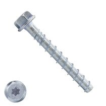 Betonschrauben 8x55mm verzinkt Sechkantkopf 50 Stück