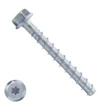 Betonschrauben 8x80mm verzinkt Sechkantkopf 50 Stück
