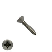 Blechschrauben Edelstahl A2 3,5x16mm Linsensenkkopf philips DIN7983 200 Stück