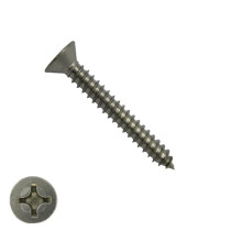 Blechschrauben Edelstahl A2 4,8x45mm Senkkopf philips DIN7982 200 Stück