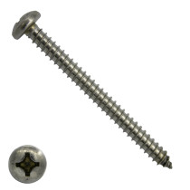 Blechschrauben Edelstahl A2 4,8x70mm Linsenkopf philips DIN7981 200 Stück