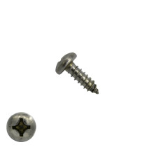 Blechschrauben Edelstahl A2 4,8x9,5mm Linsenkopf philips DIN7981 200 Stück