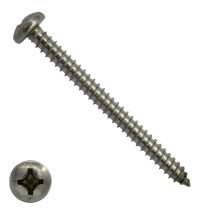 Blechschrauben Edelstahl A2 4,8x70mm Linsenkopf philips DIN7981 200 Stück