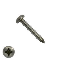 Blechschrauben Edelstahl A2 5,5x25mm Linsenkopf philips DIN7981 200 Stück