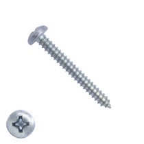 Blechschrauben verzinkt 4,8x45mm Linsenkopf philips DIN7981 200 Stück