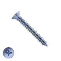 Blechschrauben verzinkt 5,5x38mm Senkkopf philips DIN7982 200 Stück