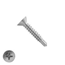Bohrschrauben Edelstahl A2 4,2x32mm Senkkopf philips DIN7504-P 200 Stück