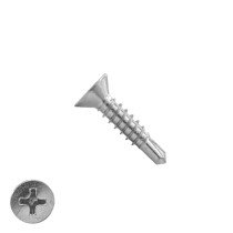 Bohrschrauben Edelstahl A2 4,2x19mm Senkkopf philips DIN7504-P 200 Stück