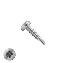 Bohrschrauben Edelstahl A2 4,8x19mm Linsenkopf philips DIN7504-N 200 Stück