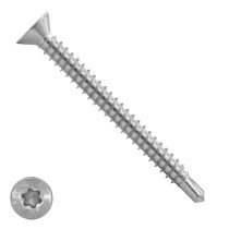 Bohrschrauben Edelstahl A2 4,8x75mm Senkkopf TORX DIN7504-P 200 Stück
