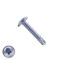 Bohrschrauben verzinkt 4,2x32mm Linsenflanschkopf philips DIN7504-P 200 Stück