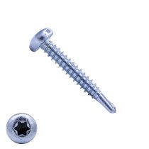 Bohrschrauben verzinkt 4,2x38mm Linsenkopf TORX DIN7504-N 200 Stück
