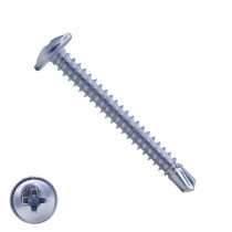 Bohrschrauben verzinkt 4,2x65mm Linsenflanschkopf philips DIN7504-P 200 Stück