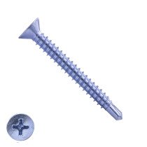 Bohrschrauben verzinkt 4,8x50mm Senkkopf philips DIN7504-P 200 Stück