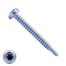 Bohrschrauben verzinkt 4,8x80mm Linsenkopf TORX DIN7504-N 200 Stück