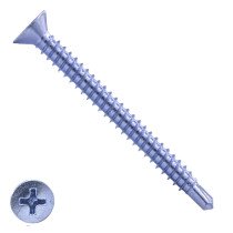 Bohrschrauben verzinkt 6,3x70mm Senkkopf philips DIN7504-P 200 Stück