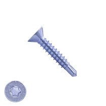 Bohrschrauben verzinkt 3,9x38mm Senkkopf TORX DIN7504-P 200 Stück