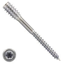 Distanzschrauben 6x150mm (75-105mm) verzinkt 50 Stück