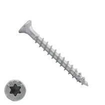 Dynaplus Beslagschrauben 4x40mm AR-Coating Silber Senkkopf TORX 200 Stück