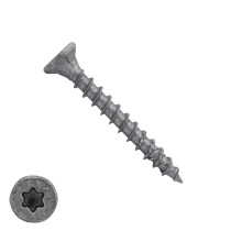 Dynaplus Spanplattenschrauben 4x35mm AR-Coating Grau Senkkopf TORX 200 Stück